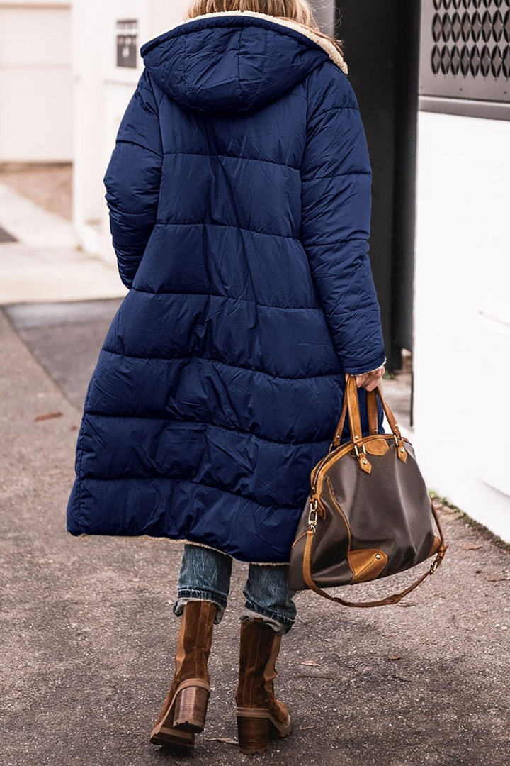 Serena - Elegant Reversible Coat for Women