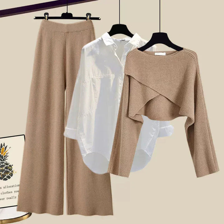 Roisin | Comfortable Three-Piece Set with Long Sleeves