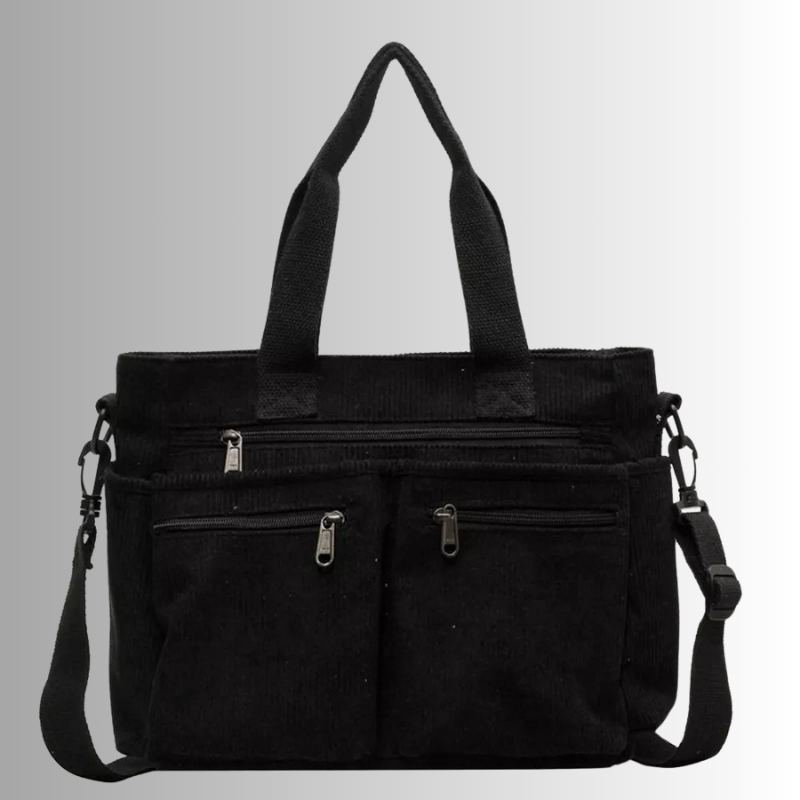 Luxecarry™ | Stylish & Functional Corduroy Tote