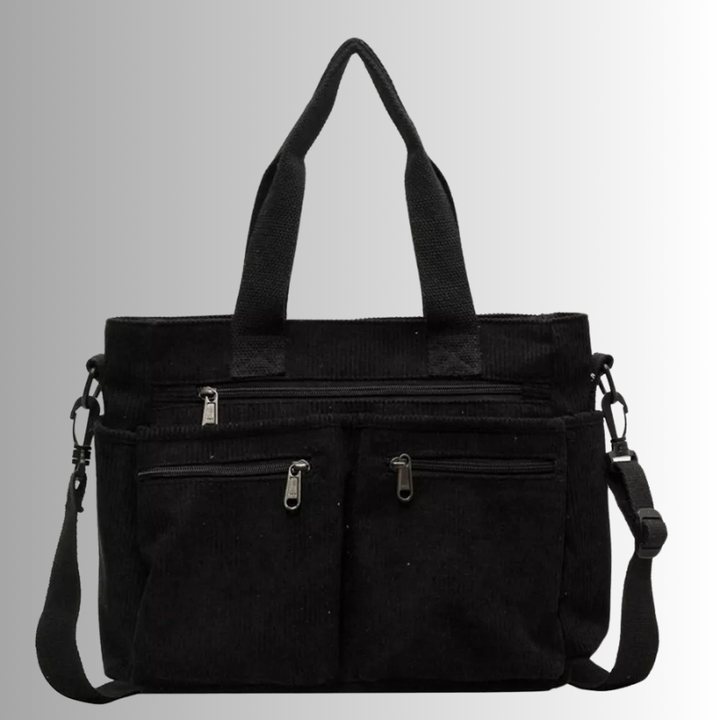 Luxecarry™ | Stylish & Functional Corduroy Tote