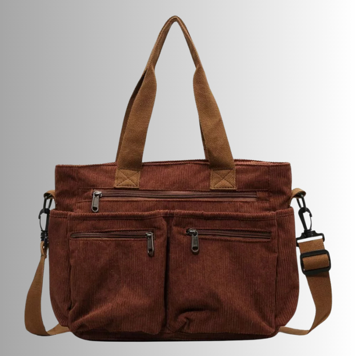 Luxecarry™ | Stylish & Functional Corduroy Tote