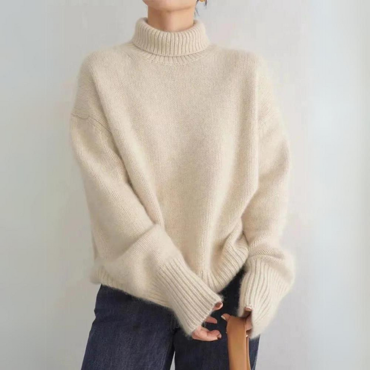 Lorena |  Comfortable Knitted Soft Turtleneck Sweater