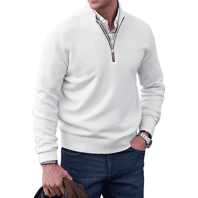 Baxter | Elegant zippered sweater