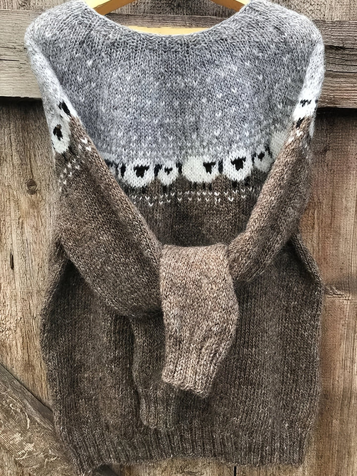 Valérie | Knitted Winter Sweater