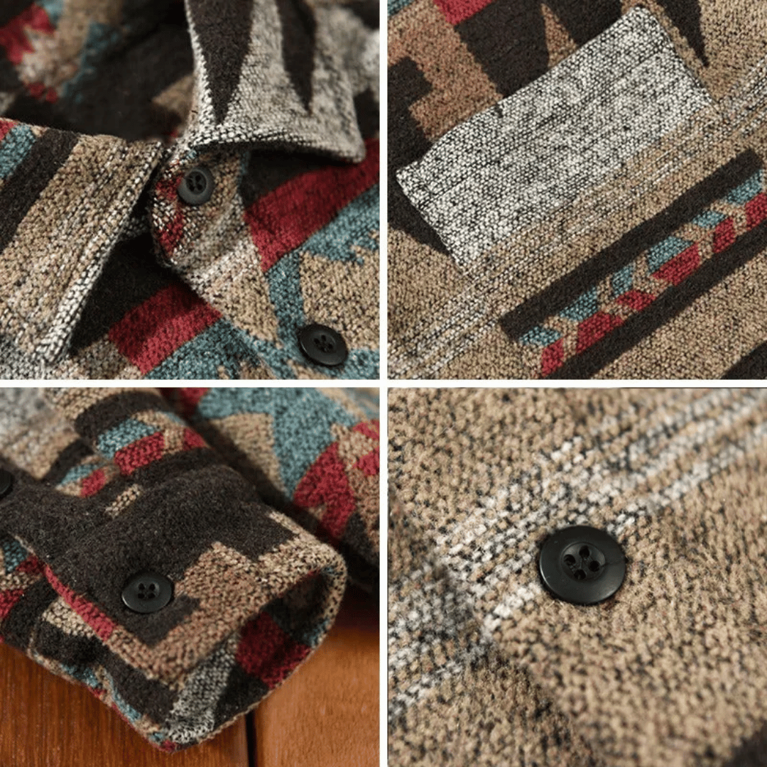 Julien | acquard Flannel Shirt