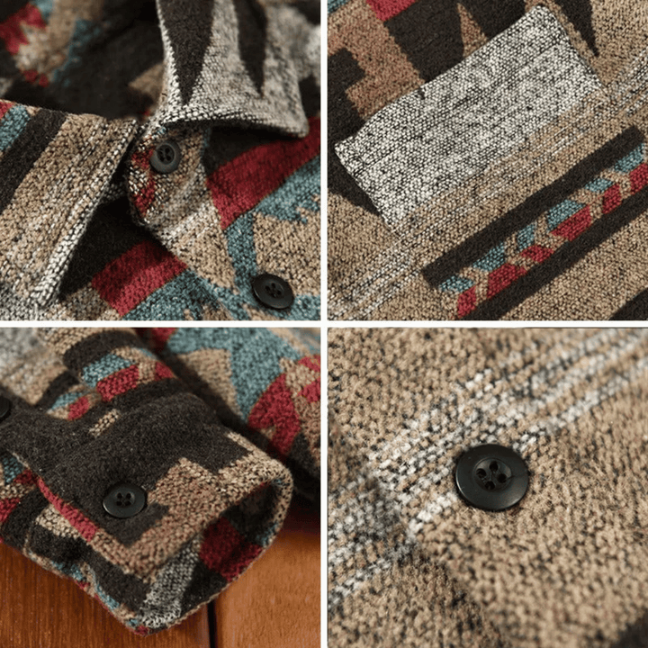Julien | acquard Flannel Shirt