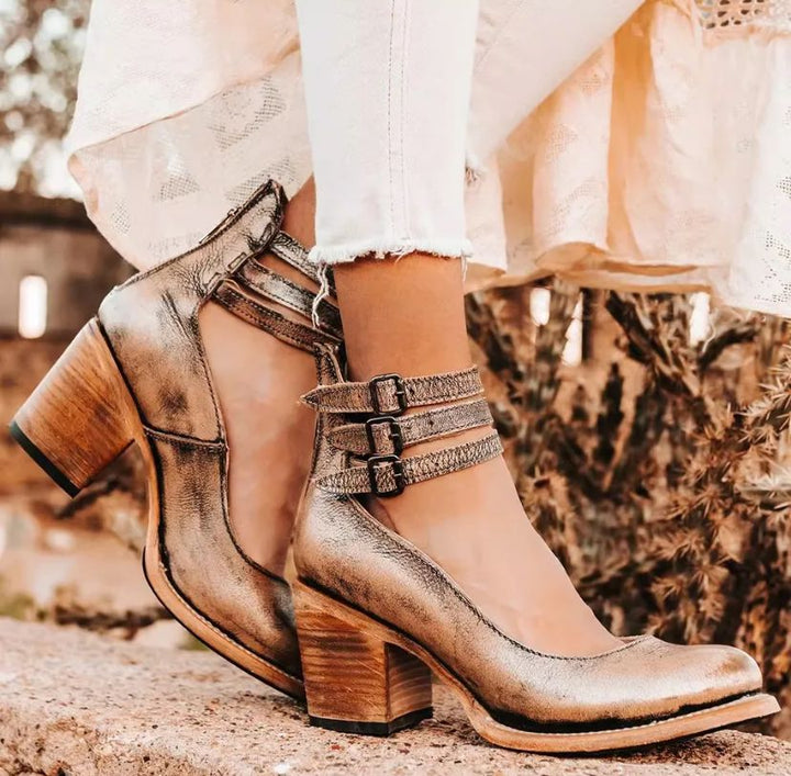 Vivienne | Classic Heeled Sandals