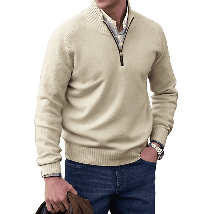 Baxter | Elegant zippered sweater