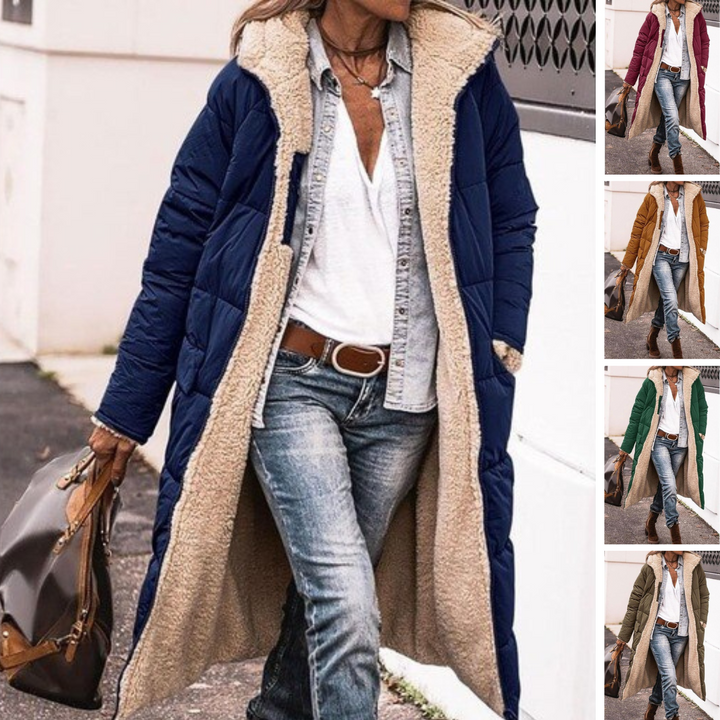 Serena - Elegant Reversible Coat for Women