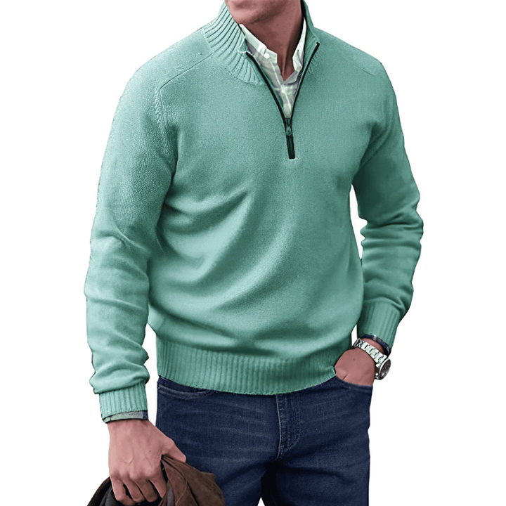 Baxter | Elegant zippered sweater