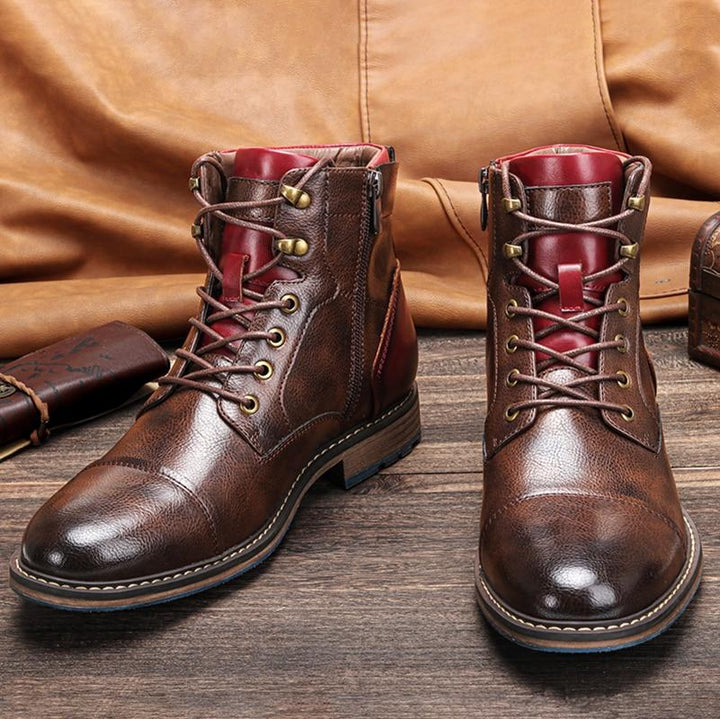 Leo | Handmade Premium Leather Oxford Boots