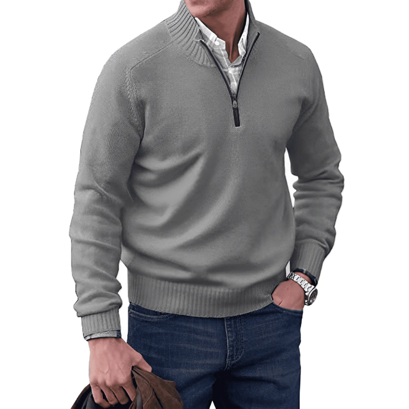 Baxter | Elegant zippered sweater