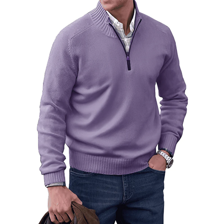 Baxter | Elegant zippered sweater