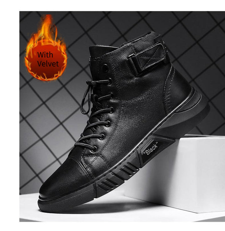 Davido | Sturdy Men's Leather Boots