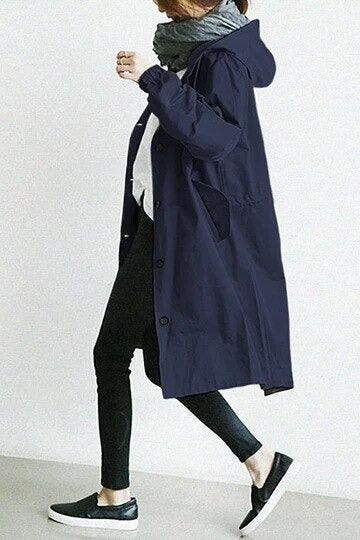 Genevieve | Elegant and Water-Repellent Trench Coat