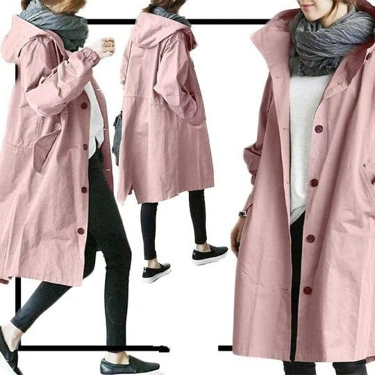 Genevieve | Elegant and Water-Repellent Trench Coat