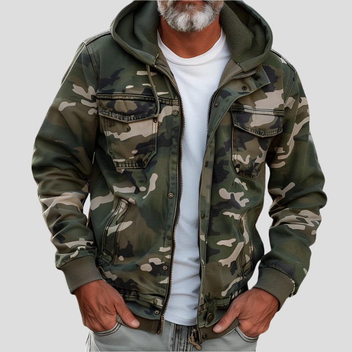 Robert | Cargo Hooded Jacket