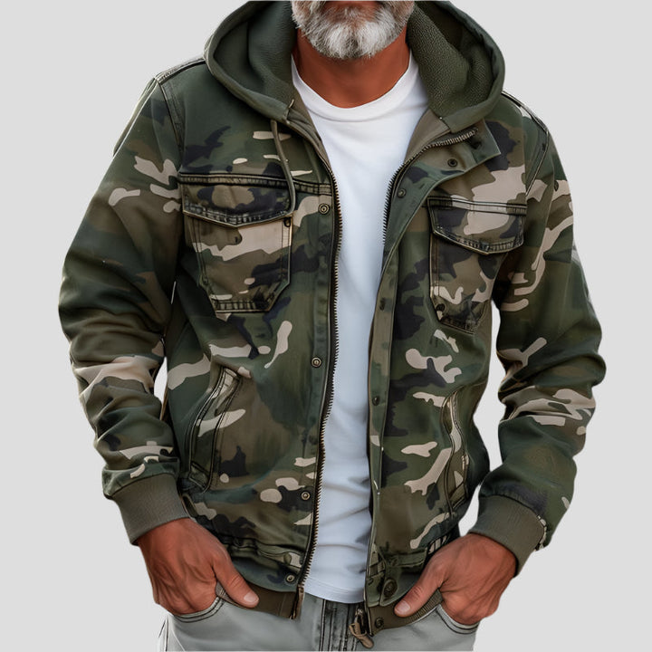 Robert | Cargo Hooded Jacket