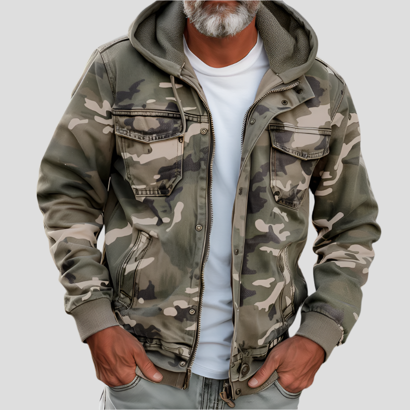 Robert | Cargo Hooded Jacket