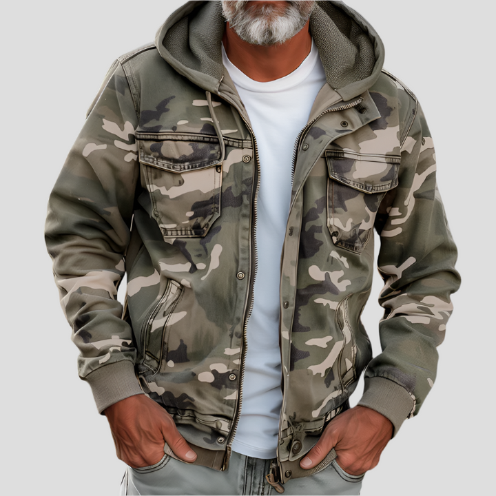 Robert | Cargo Hooded Jacket
