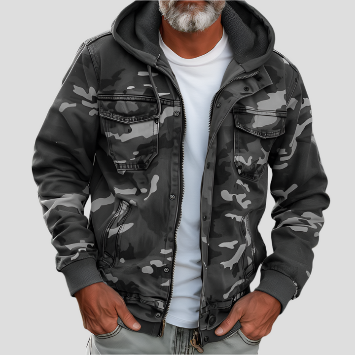 Robert | Cargo Hooded Jacket
