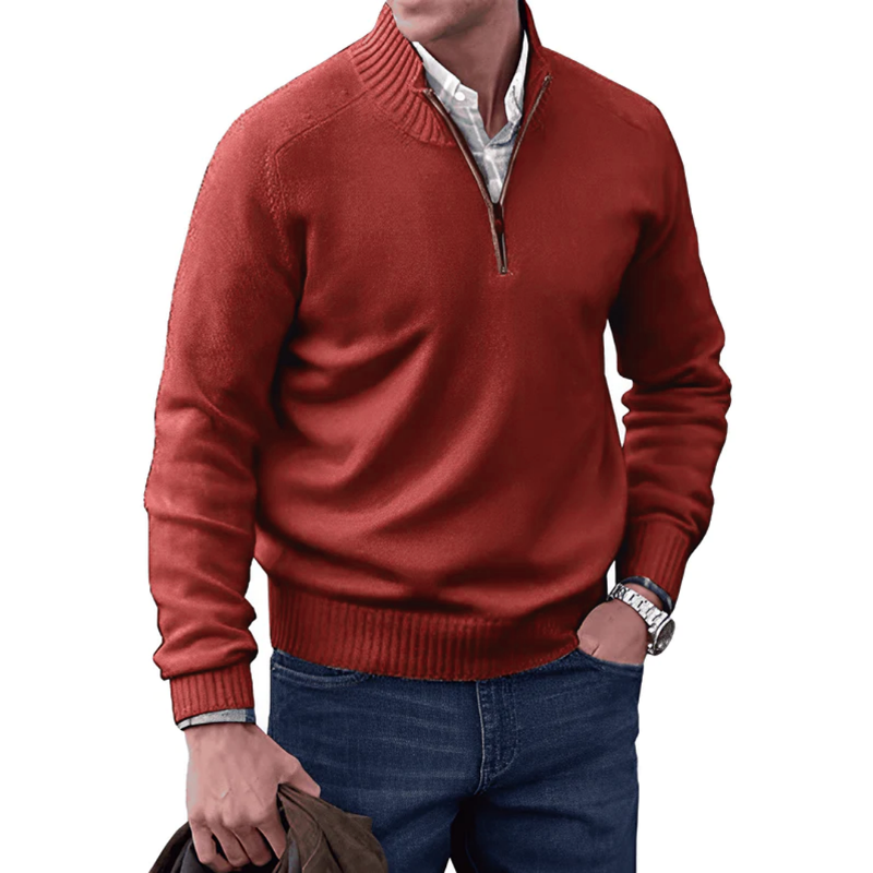 Baxter | Elegant zippered sweater