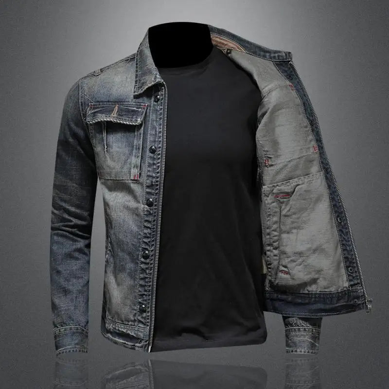Vincent | Retro Denim Jacket