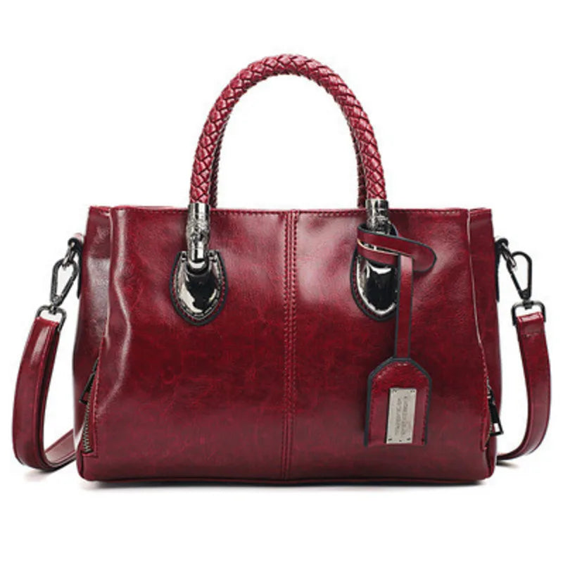 Paris™ | Elegant Handbag with Braided Handles