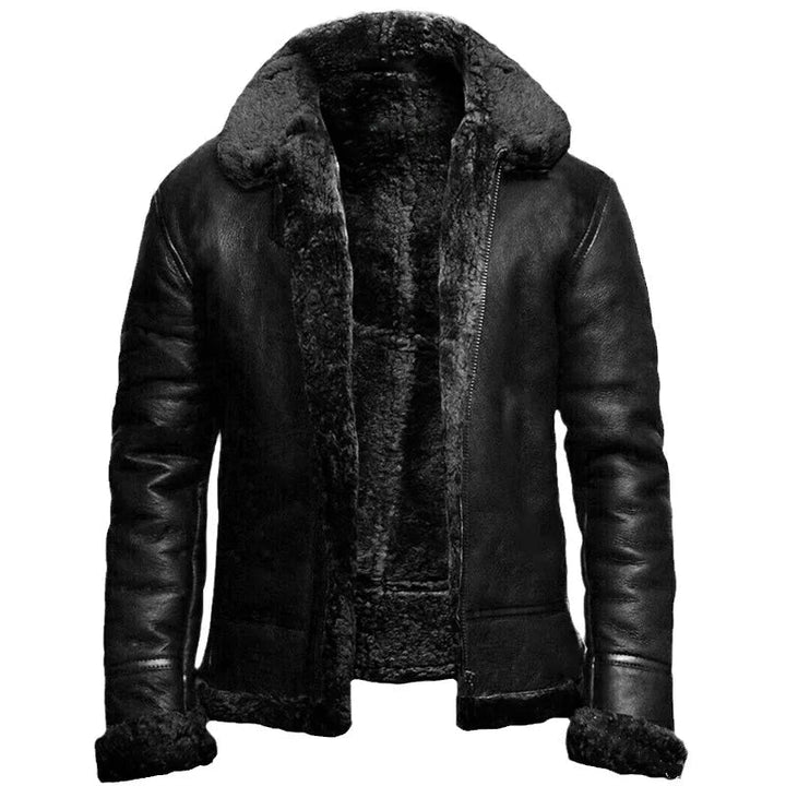 Rivi | Leather Winter Coat