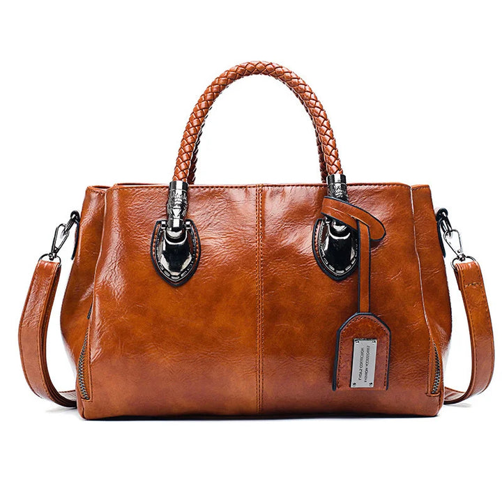 Paris™ | Elegant Handbag with Braided Handles