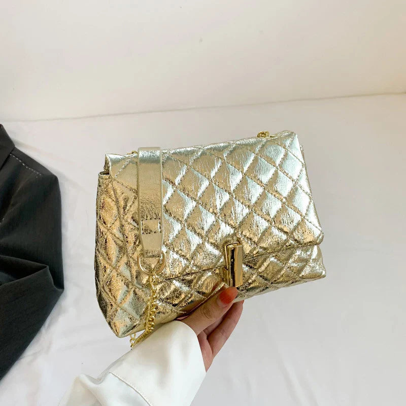 Sylvie | Luxurious Quilted Chevron Crossbody