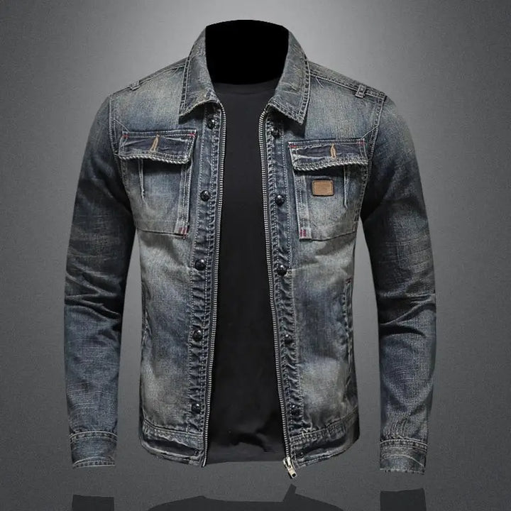Vincent | Retro Denim Jacket