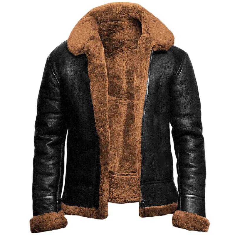 Rivi | Leather Winter Coat