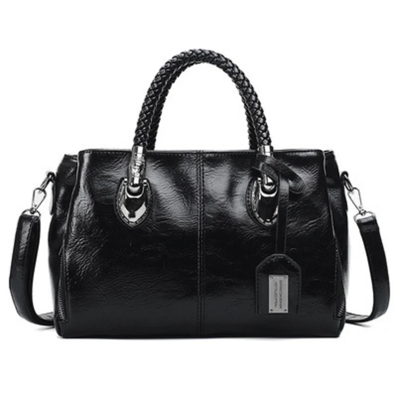 Paris™ | Elegant Handbag with Braided Handles