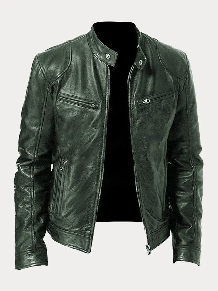 Mario | Casual Leather Jacket