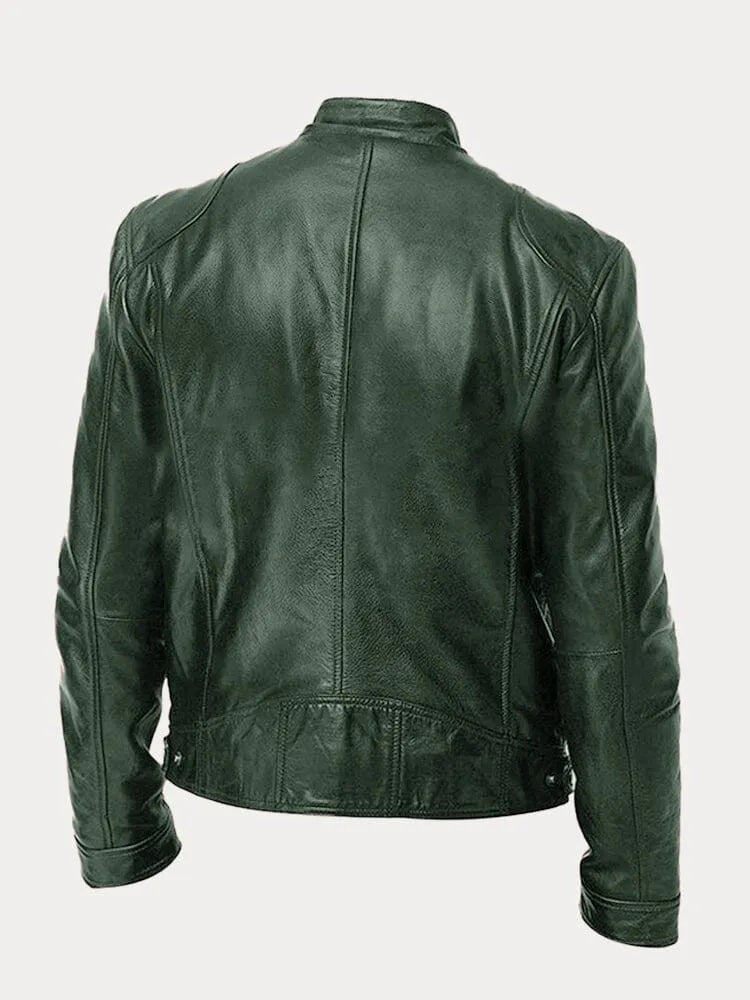 Mario | Casual Leather Jacket