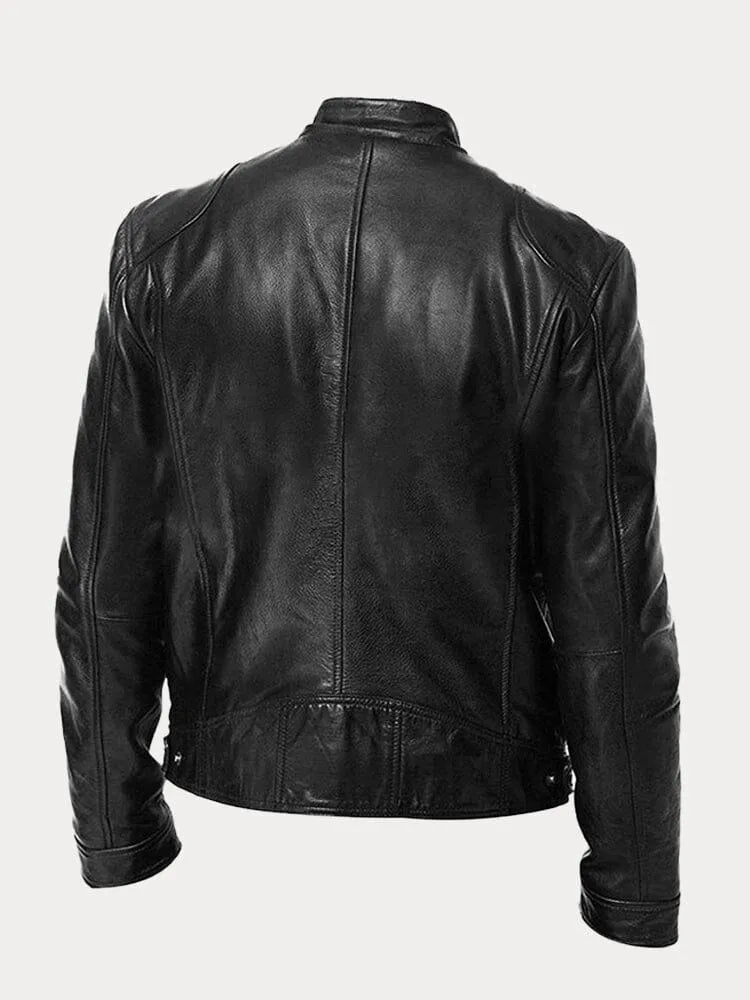 Mario | Casual Leather Jacket