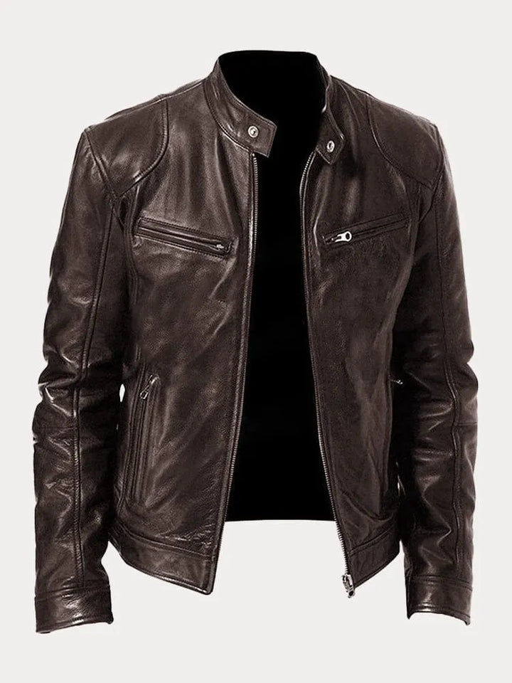 Mario | Casual Leather Jacket