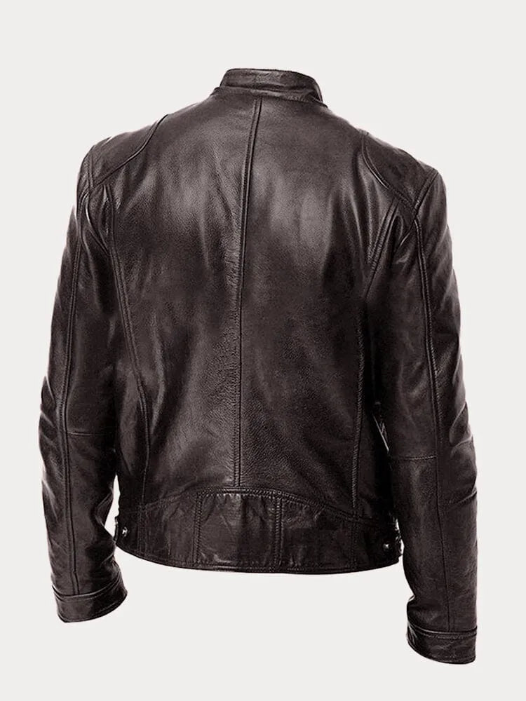 Mario | Casual Leather Jacket