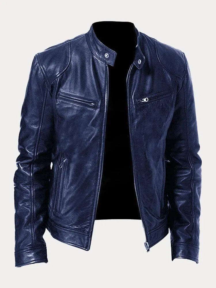Mario | Casual Leather Jacket