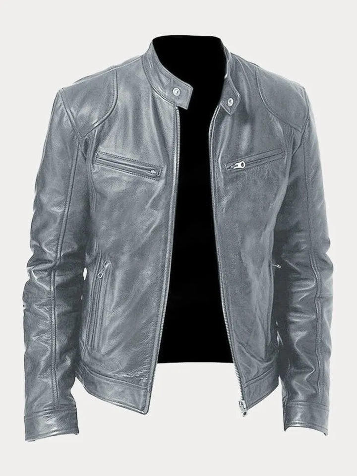 Mario | Casual Leather Jacket
