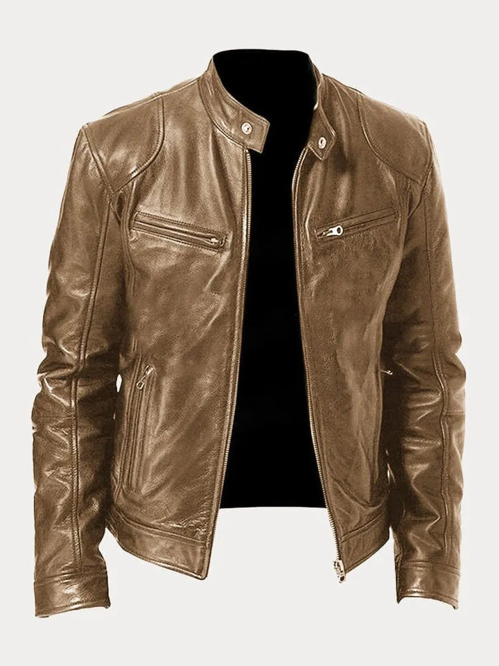 Mario | Casual Leather Jacket