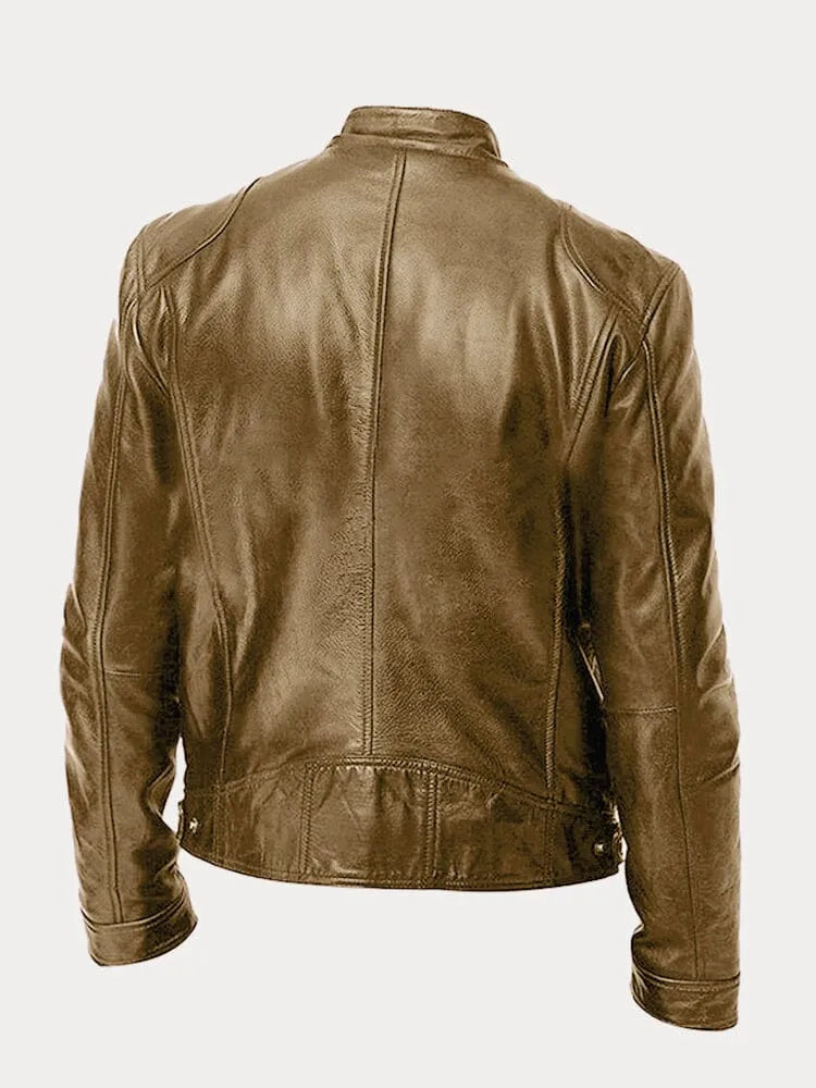 Mario | Casual Leather Jacket