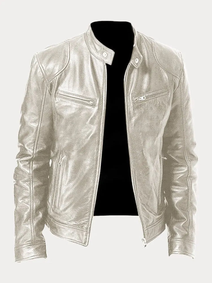 Mario | Casual Leather Jacket