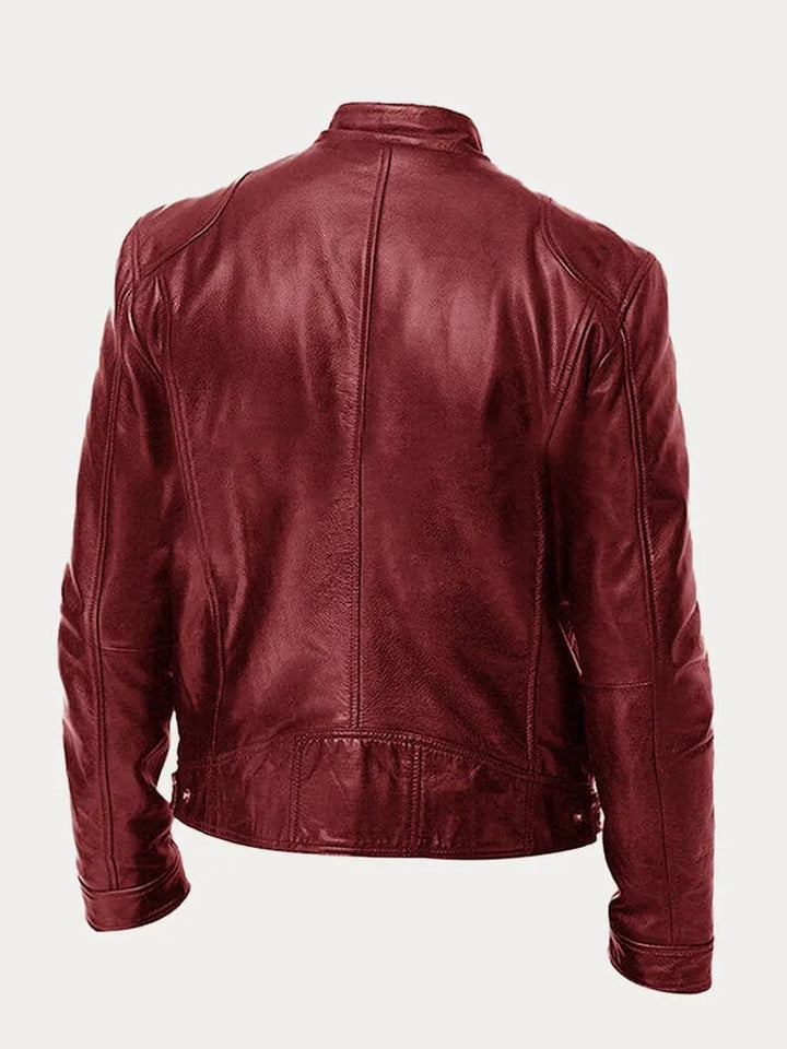 Mario | Casual Leather Jacket