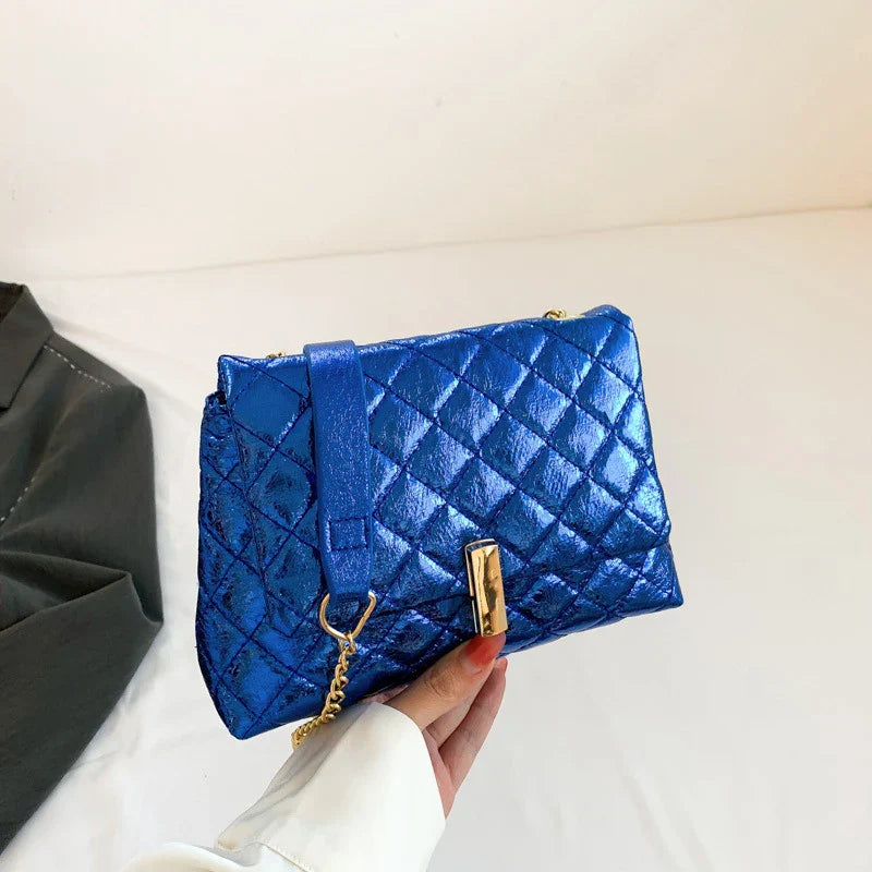 Sylvie | Luxurious Quilted Chevron Crossbody