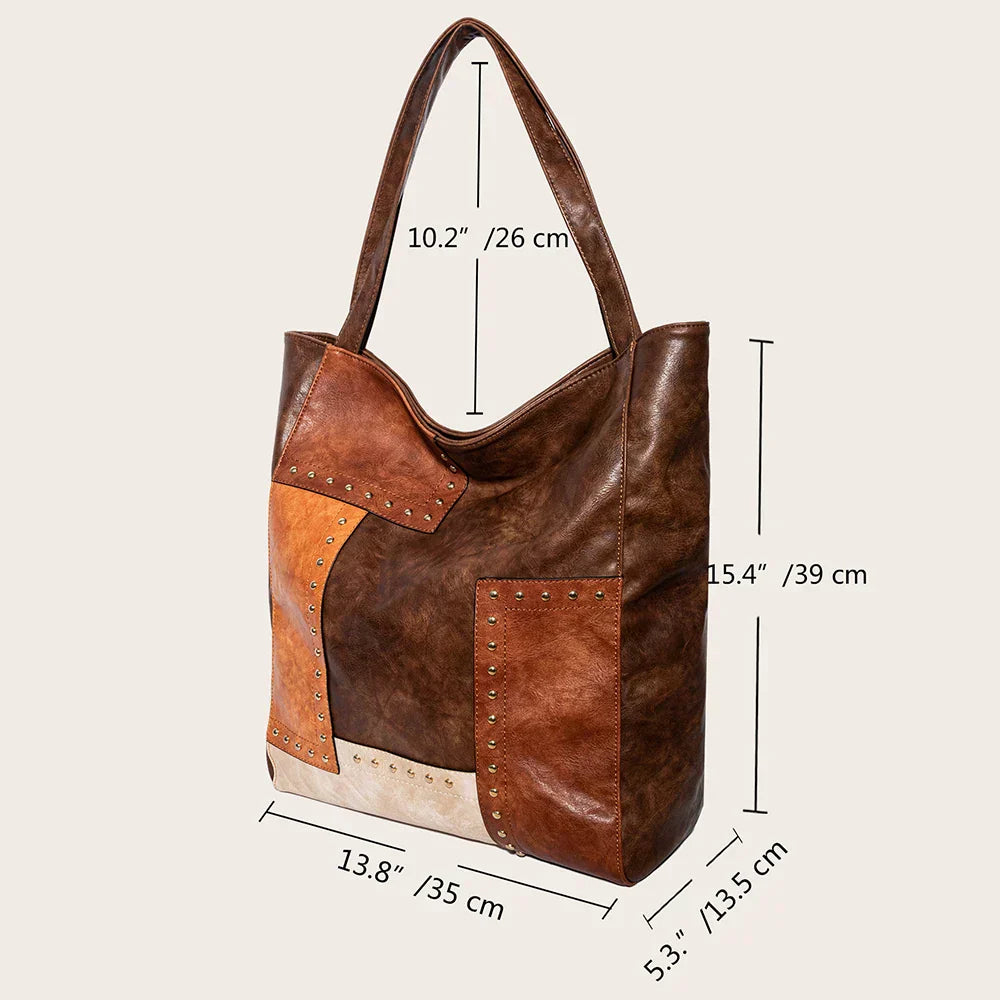 Diana™ | Vintage Patchwork Luxe Bag