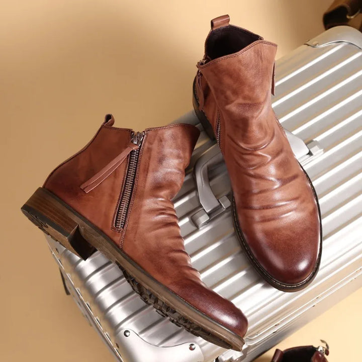 Oscar™ | Leather Chelsea Boots