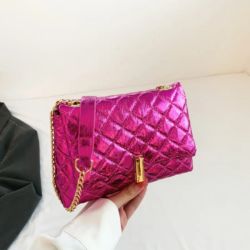 Sylvie | Luxurious Quilted Chevron Crossbody