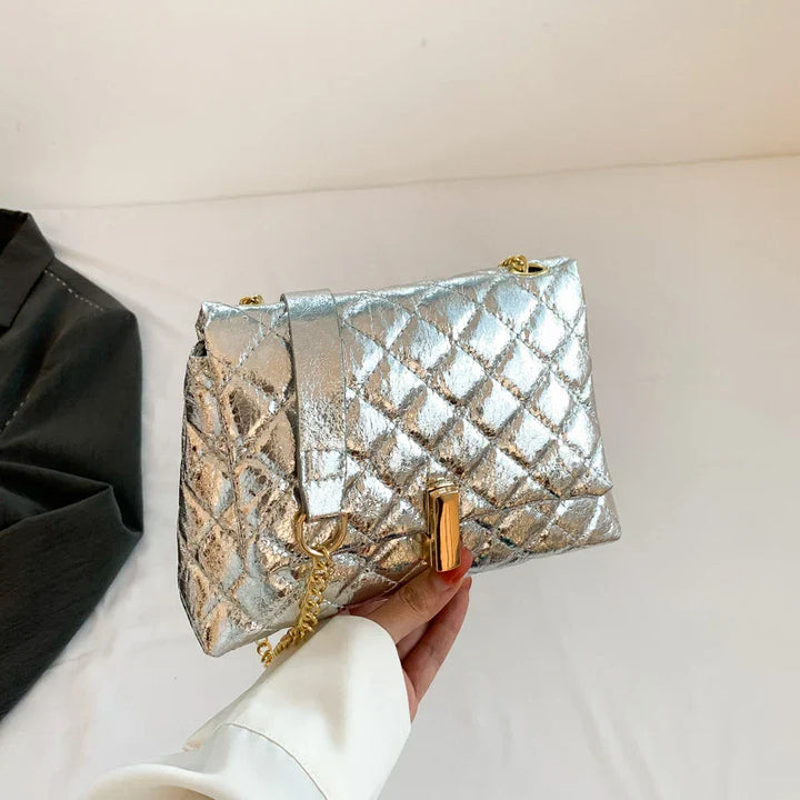 Sylvie | Luxurious Quilted Chevron Crossbody